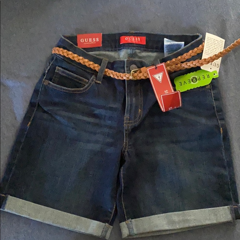 NWT Guess Jean Shorts Size 26